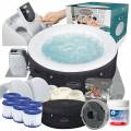 FULL ZESTAW DMUCHANE JACUZZI SPA MIAMI 180x66 cm 4 os. - BESTWAY 60001