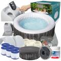 Zestaw PRESTIGE dmuchane jacuzzi spa Bahamas 180x66 cm 4 os. - Bestway 60005