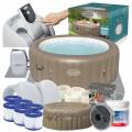 Zestaw PRESTIGE dmuchane jacuzzi spa Palm Springs 196x71 cm 6 os. - Bestway 60017