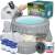 FULL ZESTAW DMUCHANE JACUZZI SPA HONOLULU 196x71 cm 6 os. - BESTWAY 60019