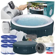 Zestaw PRESTIGE dmuchane jacuzzi spa Miami 196x66 cm 6 os. - Bestway 6001D
