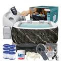 Zestaw PRESTIGE dmuchane jacuzzi spa Hollywood 180x180x66 cm - Bestway 6001F