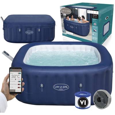 Dmuchane jacuzzi spa Hawaii 6 os. 180x180x71 cm WiFi - Bestway 6001H