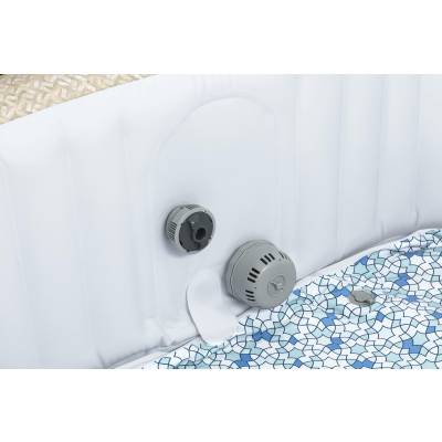 Zestaw PRESTIGE dmuchane jacuzzi spa Rome 201x201x71 cm 7 os. WiFi - Bestway 6001M