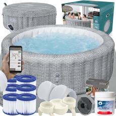 Zestaw PRESTIGE dmuchane jacuzzi spa Bali 196x71 cm 6 os. WiFi - Bestway 6001N