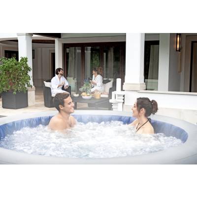 Zestaw PRESTIGE dmuchane jacuzzi spa Santorini 216x80 cm 7 os. WiFi - Bestway 6001T