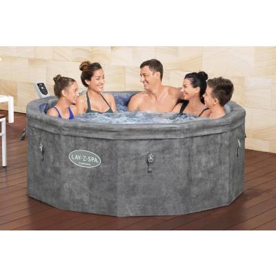 Panelowe jacuzzi spa Carrara 170x65 cm 6 os. WiFi - Bestway 6001V