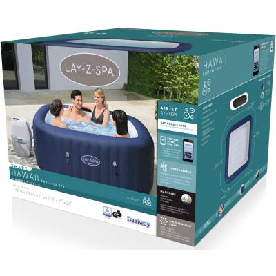 Dmuchane jacuzzi spa Hawaii 180x180x71 cm WiFi - Bestway 60021