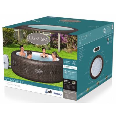 DMUCHANE JACUZZI SPA ST. MORITZ 216x71 cm - BESTWAY 60023