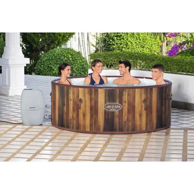 FULL ZESTAW DMUCHANE SPA HELSINKI 180x66 cm 7 os. - BESTWAY 60025