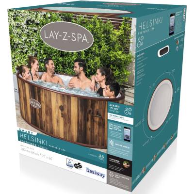Zestaw PRESTIGE dmuchane jacuzzi spa Helsinki 180x66 cm 7 os. WiFi - Bestway 60025