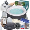 FULL ZESTAW DMUCHANE JACUZZI SPA HAVANA WiFi 180x66 cm 4 os. - BESTWAY 60035