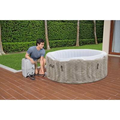 Zestaw PRESTIGE dmuchane jacuzzi spa MADRID WiFi 180x66 cm 4 os. - Bestway 60055