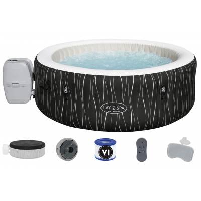 FULL ZESTAW DMUCHANE JACUZZI SPA HOLLYWOOD 196x66 cm - BESTWAY 60059