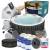 FULL ZESTAW DMUCHANE JACUZZI SPA HOLLYWOOD 196x66 cm - BESTWAY 60059