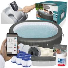 Zestaw PRESTIGE dmuchane jacuzzi spa Mauritius 270x180x71 cm - Bestway 60067