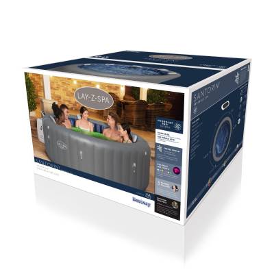 DMUCHANE JACUZZI SPA SANTORINI 216x80 cm 7 os. - BESTWAY 60075