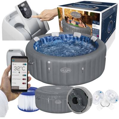 Dmuchane jacuzzi spa Santorini 216x80 cm 7 os. WiFi - Bestway 6001T