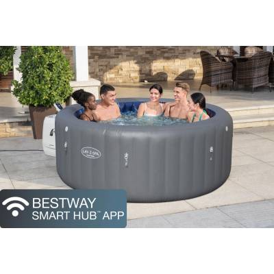 Dmuchane jacuzzi spa Santorini 216x80 cm 7 os. WiFi - Bestway 6001T