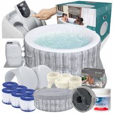 FULL ZESTAW DMUCHANE JACUZZI SPA FIJI 180x66 cm 4 os. - BESTWAY 60085