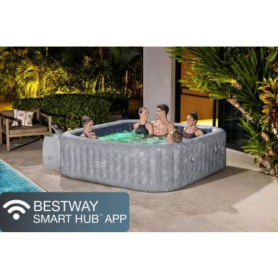 Dmuchane jacuzzi spa San Francisco 230x230x71 cm 7 os. WiFi - Bestway 6001Q