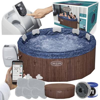 Panelowe jacuzzi spa Toronto 190x70 cm 7 os. WiFi - Bestway 60163