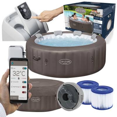 Dmuchane jacuzzi spa Dominica 196x71 cm 6 os. WiFi - Bestway 6001S