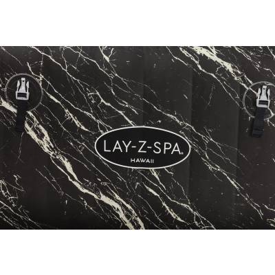 Dmuchane spa jacuzzi Hawaii 180x180x66 cm 6 os. LED WiFi - Bestway 60261