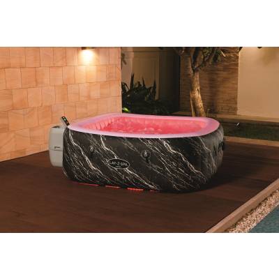 Dmuchane spa jacuzzi Hawaii 180x180x66 cm 6 os. LED WiFi - Bestway 60261
