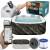 Dmuchane spa jacuzzi Hawaii 180x180x66 cm 6 os. LED WiFi - Bestway 60261