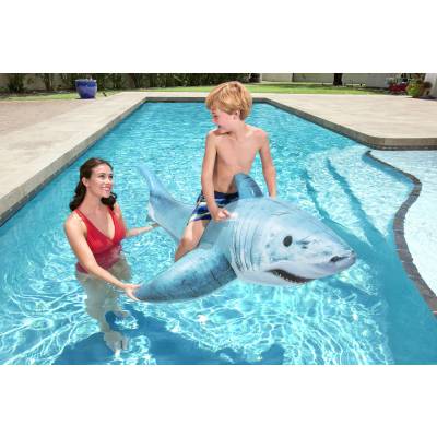 Dmuchany realistyczny rekin 183x102 cm - Bestway 41405