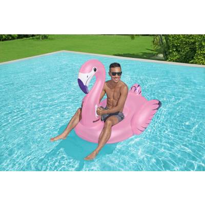 Dmuchany flaming wyspa 153x143 cm - Bestway 41475