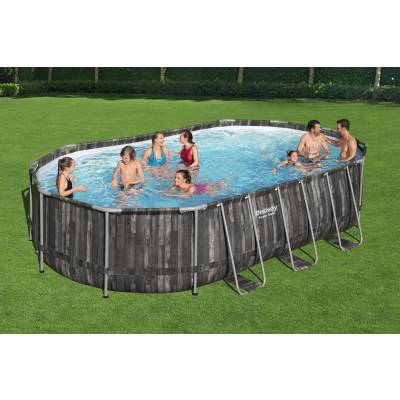 10w1 BASEN OGRODOWY POWER STEEL 610x366x122 cm - BESTWAY 5611R