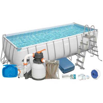 12w1 BASEN OGRODOWY POWER STEEL 640x274x132 cm - BESTWAY 5612B