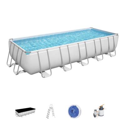 12w1 BASEN OGRODOWY POWER STEEL 640x274x132 cm - BESTWAY 5612B