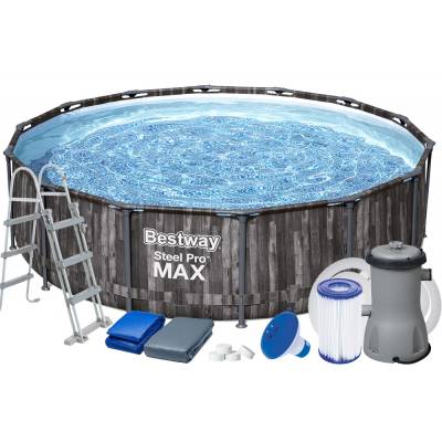 11w1 BASEN STELAŻOWY PRO MAX 427x107 cm - BESTWAY 5614Z