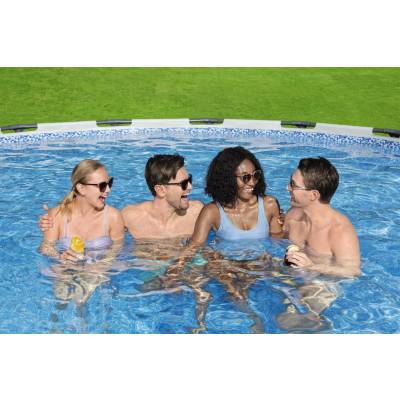 9w1 Basen stelażowy PRO MAX 396x122 cm -  Bestway 5618W