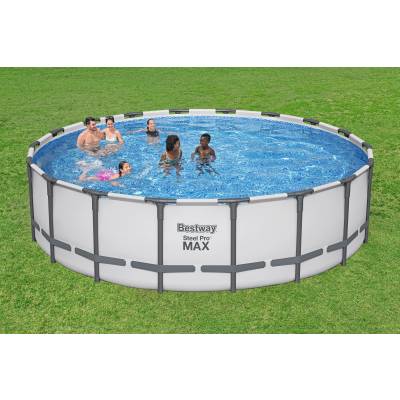 8w1 Basen stelażowy Steel Pro MAX 549x132 cm - Bestway 561FJ