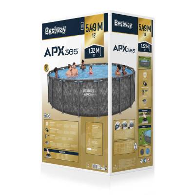 8w1 Basen ogrodowy całoroczny APX365 549x132 cm - Bestway 561KC