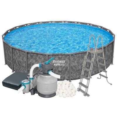 8w1 Basen ogrodowy całoroczny APX365 610x132 cm - Bestway 561KE