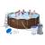 10w1 BASEN OGRODOWY STELAŻOWY "RATTAN" 366x100 cm - BESTWAY 56379