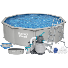 12w1 basen całoroczny HYDRIUM 457x122 cm - Bestway 56384