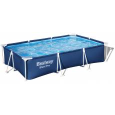 OGRODOWY BASEN STELAŻOWY 300x201x66 cm - BESTWAY 56404