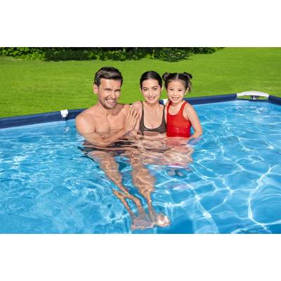 OGRODOWY BASEN STELAŻOWY 300x201x66 cm - BESTWAY 56404