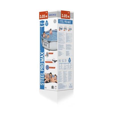 11w1 BASEN STELAŻOWY PRO MAX 305x76 cm - BESTWAY 56406