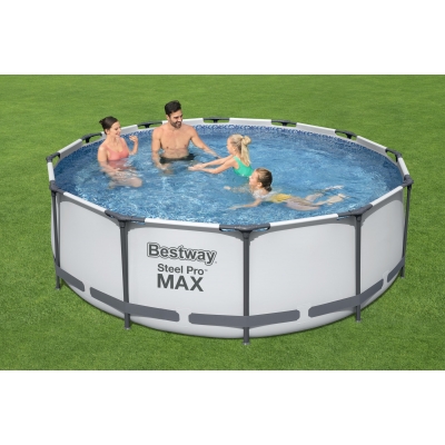 11w1 BASEN STELAŻOWY PRO MAX 366x100 cm - BESTWAY 56418