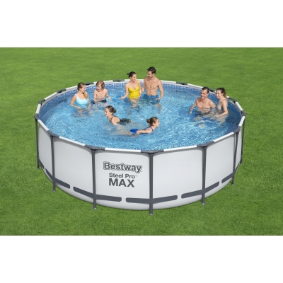 12w1 BASEN STELAŻOWY PRO MAX 457x122 cm - BESTWAY 56438