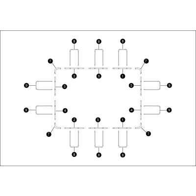 8w1 Basen ogrodowy Steel Pro MAX 404x201x100 cm - Bestway 56442