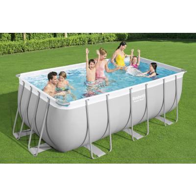 12w1 BASEN OGRODOWY POWER STEEL 412x201x122 cm - BESTWAY 56457