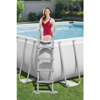 12w1 BASEN OGRODOWY POWER STEEL 412x201x122 cm - BESTWAY 56457